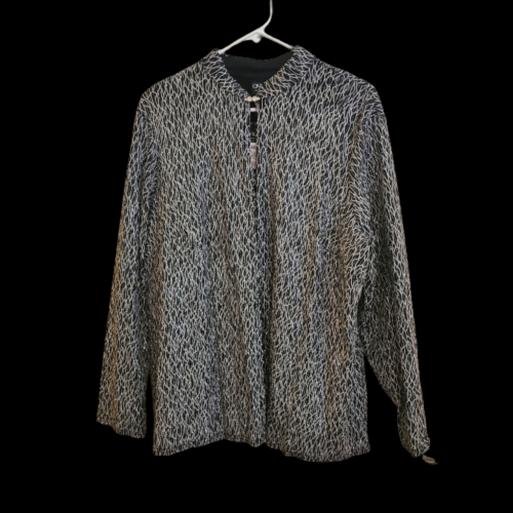 Onyx Night by Wendye Chaitin Evening Blazer